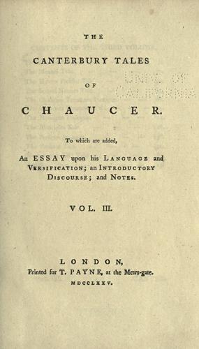 Geoffrey Chaucer, John E. Cunningham, Peter Ackroyd, Ted Stearn, V. A. Kolve, Glending Olson: The Canterbury Tales