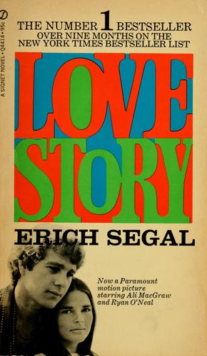 Erich Segal: Love Story (1970, New American Library)