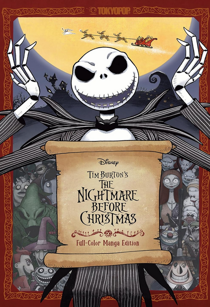 Jun Asuka: Tim Burton's The Nightmare Before Christmas (GraphicNovel, 2024, Tokyopop)