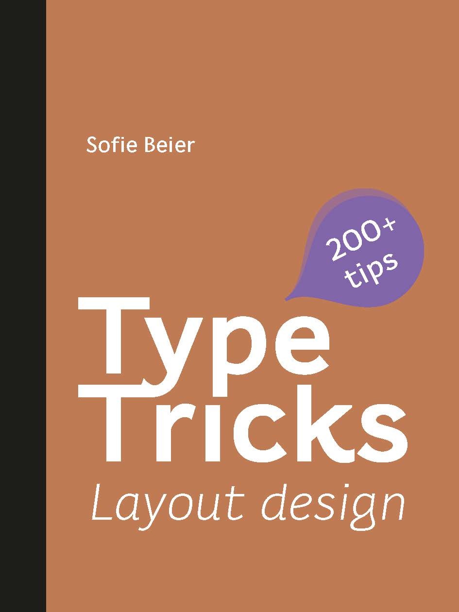 Sofie Beier: Type Tricks : Layout Design (2021, Bis B.V., Uitgeverij (BIS Publishers))