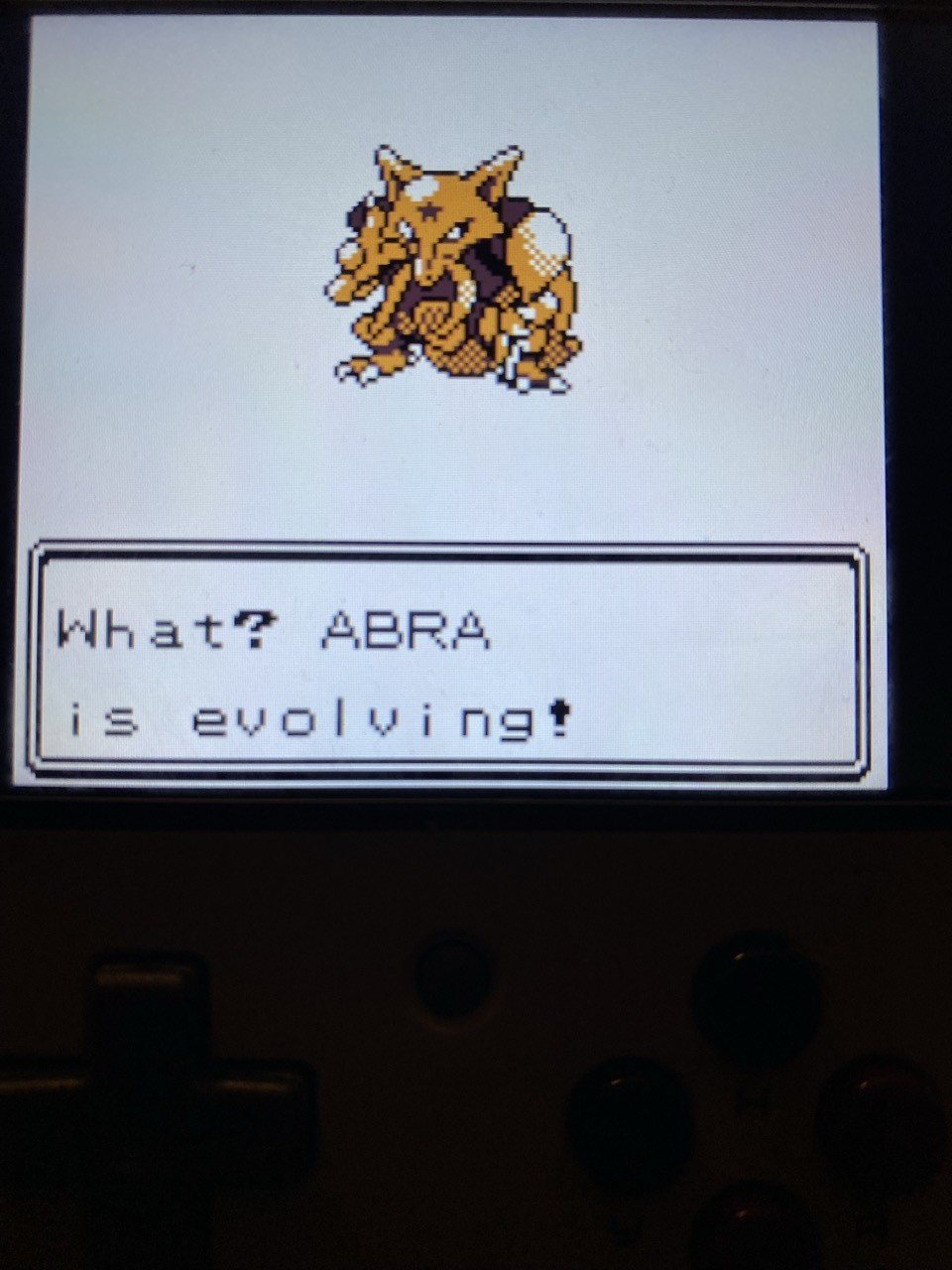 An image of Kadabra from Pokémon perfect crystal on the Miyoo Mini Plus 